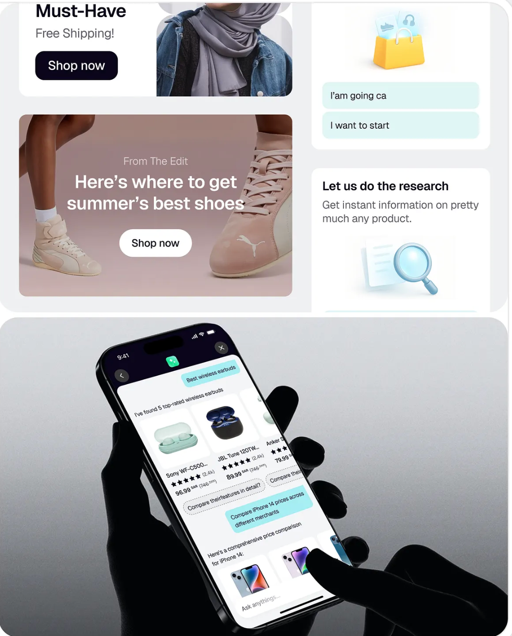 E-commerce dashboard