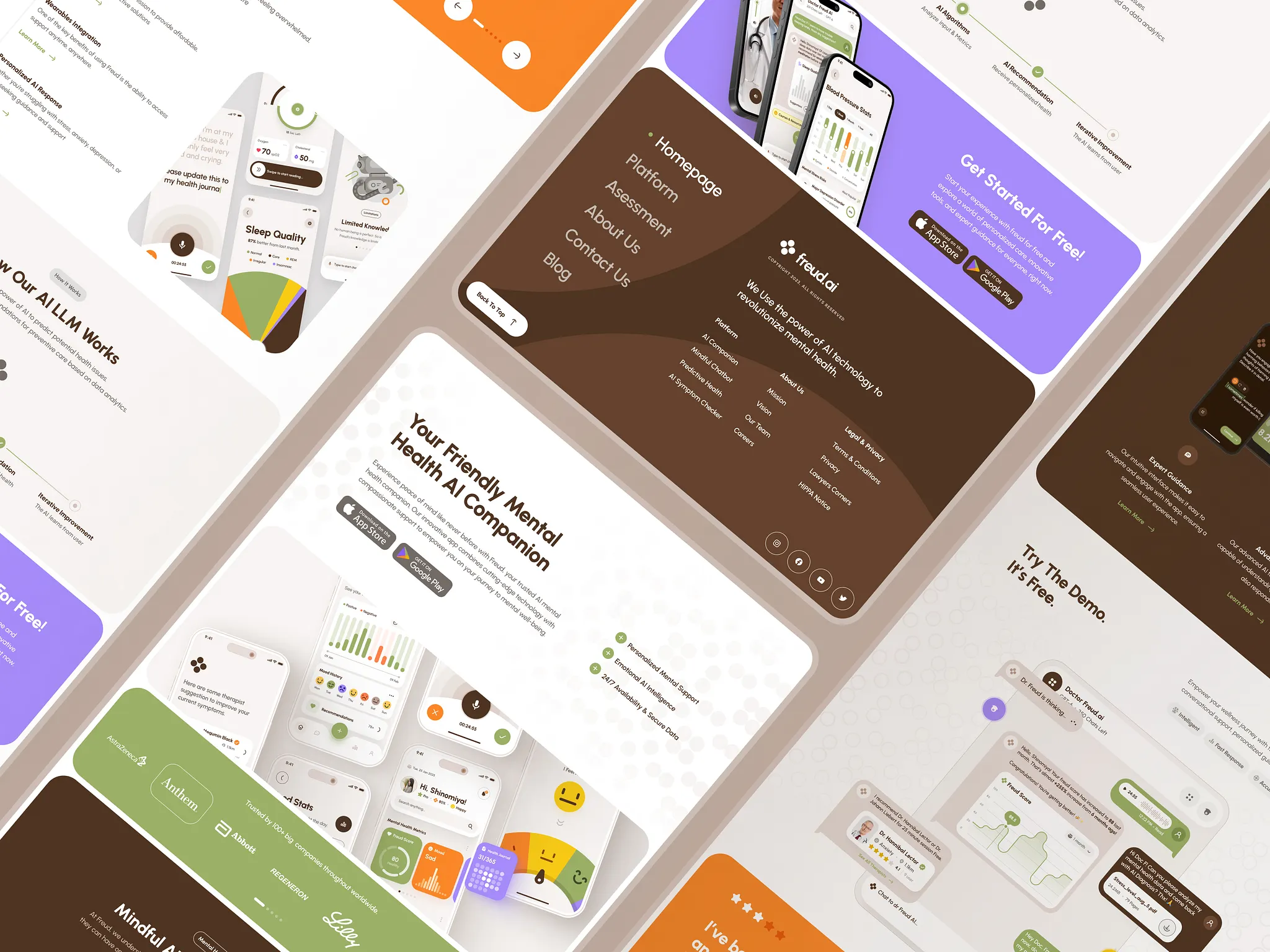 Web development dashboard